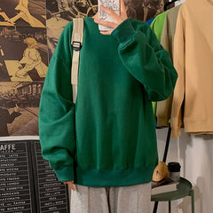 Autumn Woman's Hoodies Oversize Female Loose Cotton Solid Thicken Warm Women Sweatshirts Lady Fashion Plus Size 5XL