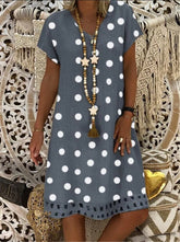 plus size 5xl DOT cotton linen women dresses casual loose lady linen dress summer women linen clothes original brand hot design