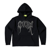 New luxury Unisex REVENGE diamonds Skull Pullover Hoodies Hoody hooded Sweatshirts velvet Cotton Drake Thick Fleece Street #N342