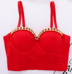 Lizakosht S M L XL 2XL 3XL Fashion Mesh Push Up Bralet Women's Corset Bustier Bra Night Club Party Sexy Cropped Top Vest Plus Size AW514