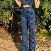 Vintage Y2k Pants Women Trousers Ripped Baggy Boyfriend Jeans Women Summer 2021 Distressed Egirl Harajuku Wide Leg Denim Pants