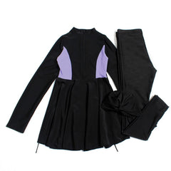 3 Pieces Plus Size Muslim Swimwear Whole Black Ruffle Burkini With Bra Padding Swimsuits Women Maillot De Bain Femme