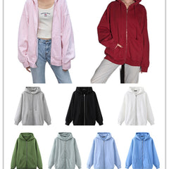 Zip Up Hoodie Women Sweetshirts Oversize Red Hoody Fashion Sweatshirt Brandy Women Black Hoodies Melville Pink Hoodi Sweatshirts