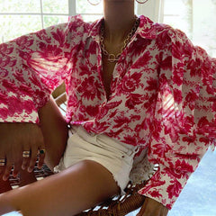 Summer Fashion Long Sleeve Women's Blouse Sexy Cross V-neck Thin Black Female Blouses Spring Casual Office Elegant Lady Top