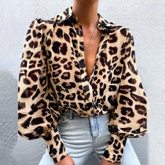 Summer Fashion Long Sleeve Women's Blouse Sexy Cross V-neck Thin Black Female Blouses Spring Casual Office Elegant Lady Top