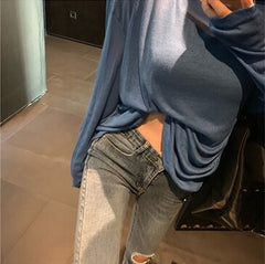 Short coat women's undergarment with casual women's short coat on the inside and outside, showing thin c-neck