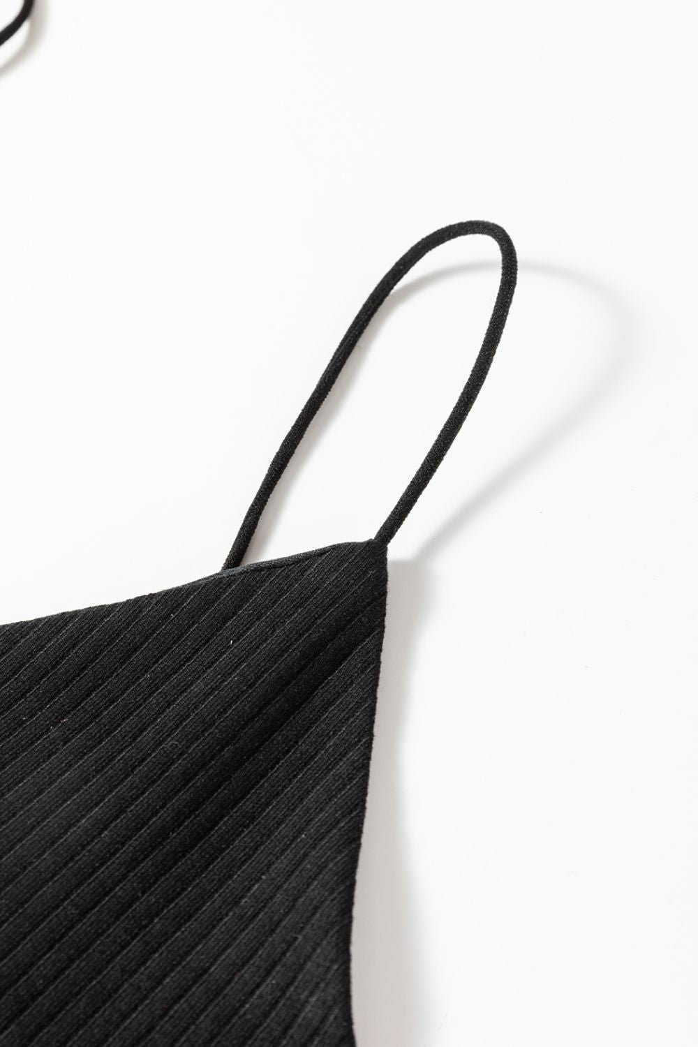 LIZAKOSHT  -  V-Neck Cami and Round Neck Long Sleeve Bodysuit Set