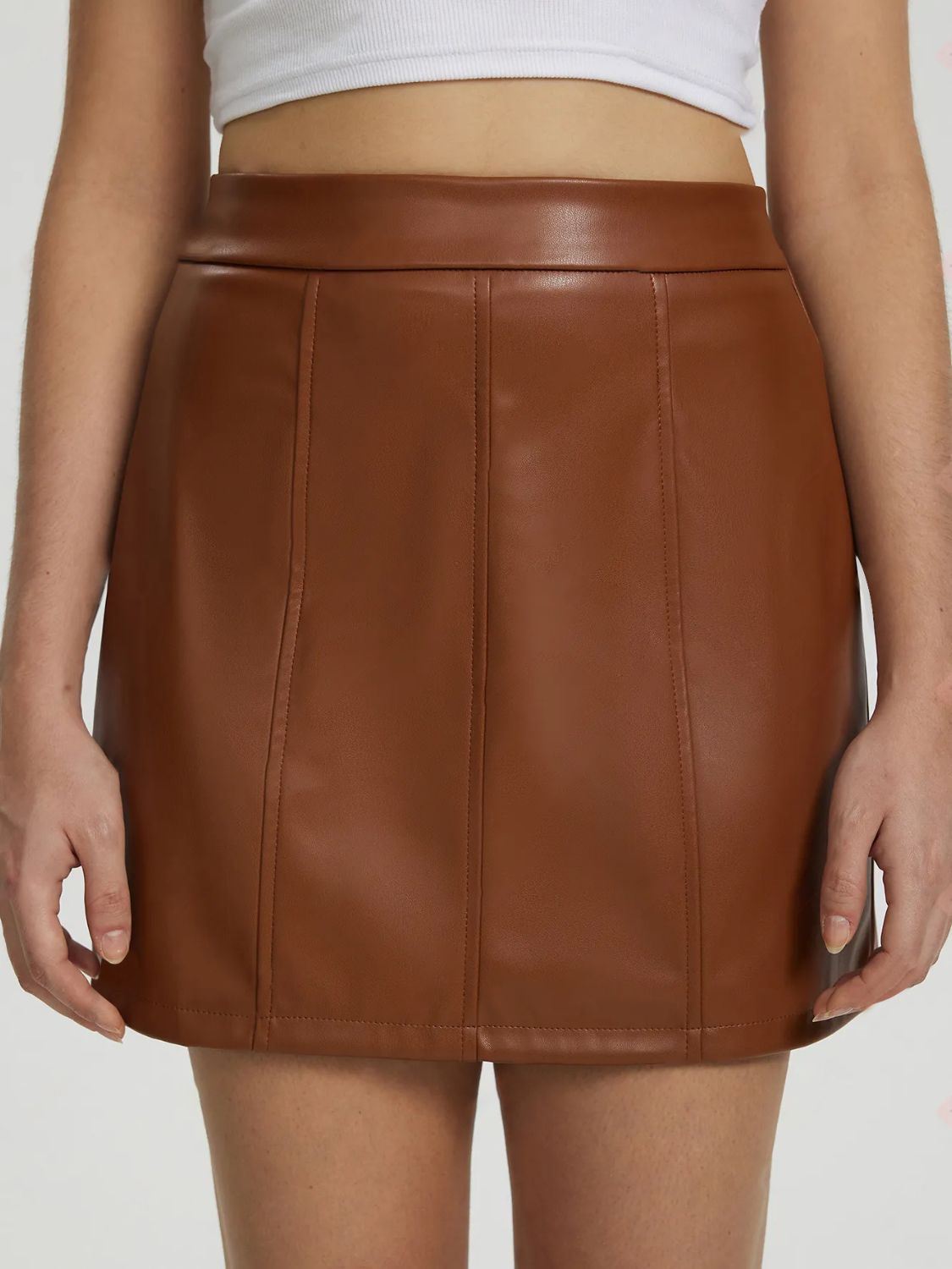 LIZAKOSHT  -  Mini Skirt with Zipper