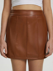 LIZAKOSHT  -  Mini Skirt with Zipper