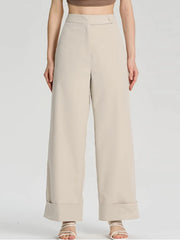 LIZAKOSHT  -  High Waist Wide Leg Pants