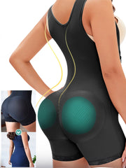 LIZAKOSHT  -  Full Size Side Zip Up Wide Strap Shapewear