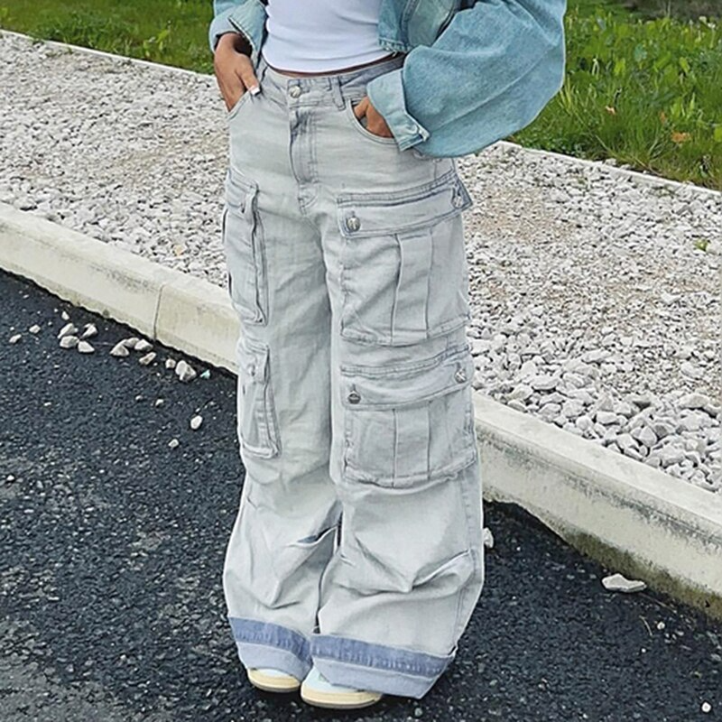 Lizakosht Autumn Winter Pants Women Large Size Loose Corduroy Trousers New Female Retro Elastic Waist Pocket Casual Pants Mori Girl