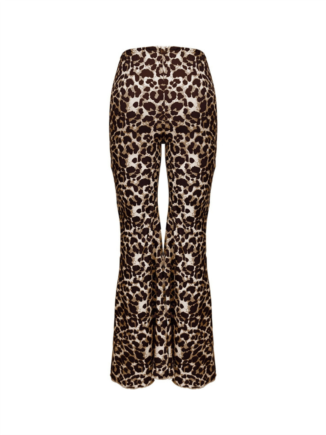LIZAKOSHT  -  Leopard Flare Pants