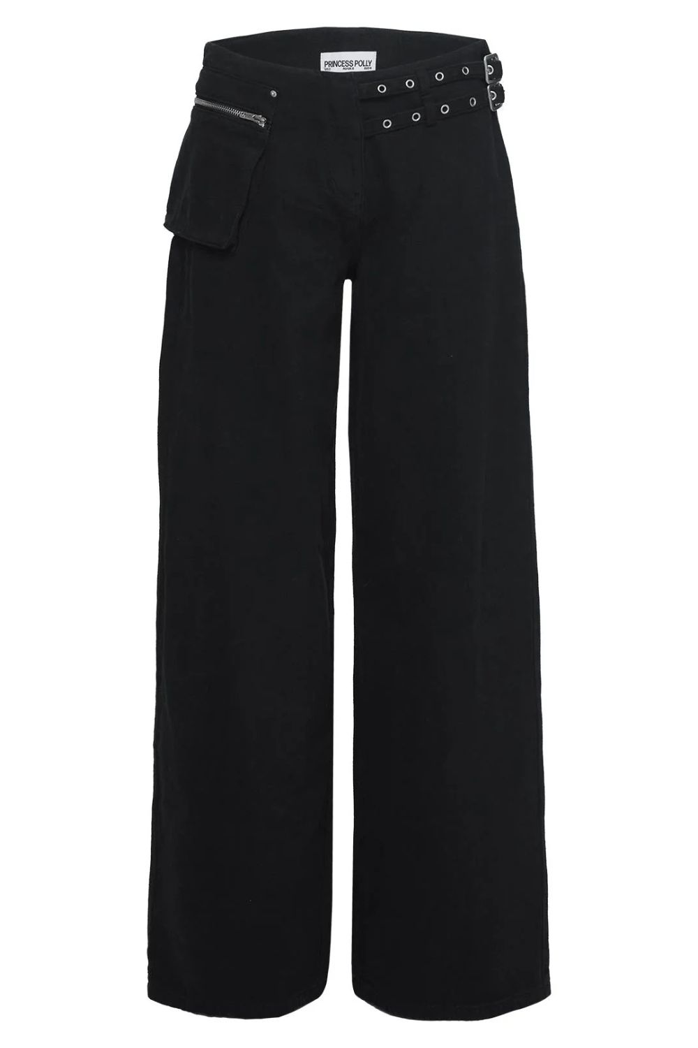 LIZAKOSHT  -  Wide Leg Jeans with Pockets
