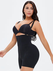 LIZAKOSHT  -  Full Size Hook-and-Eye Under-Bust Shaping Bodysuit