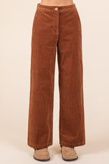 LIZAKOSHT  -  Mittoshop Corduroy Back Elastic Waist Pants