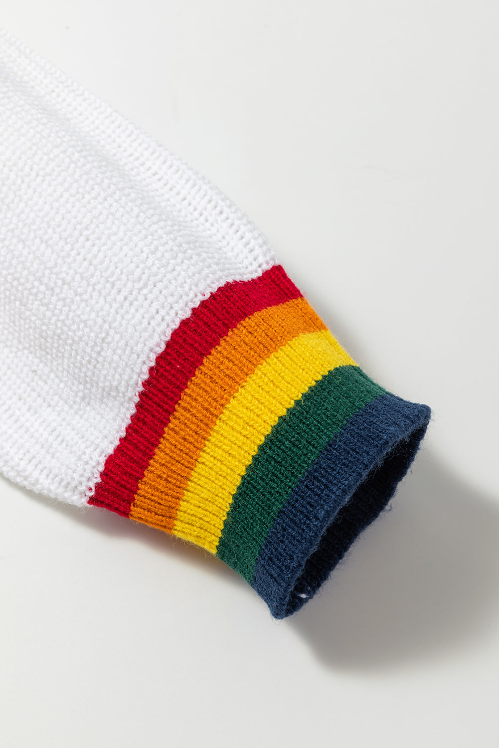 LIZAKOSHT  -  MERRY & BRIGHT Ribbed Round Neck Sweater