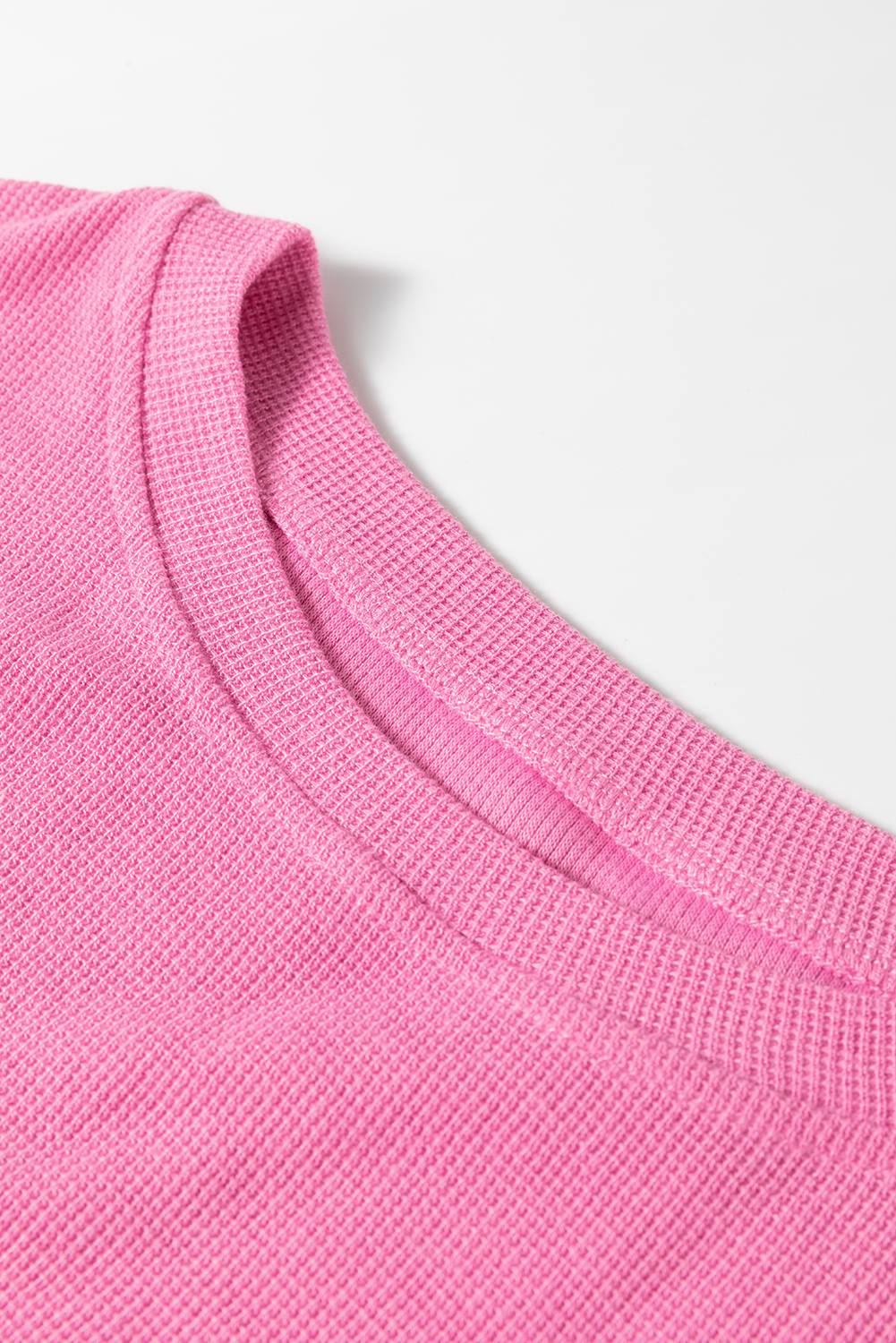 LIZAKOSHT  -  Exposed Seam Contrast Long Sleeve Sweatshirt