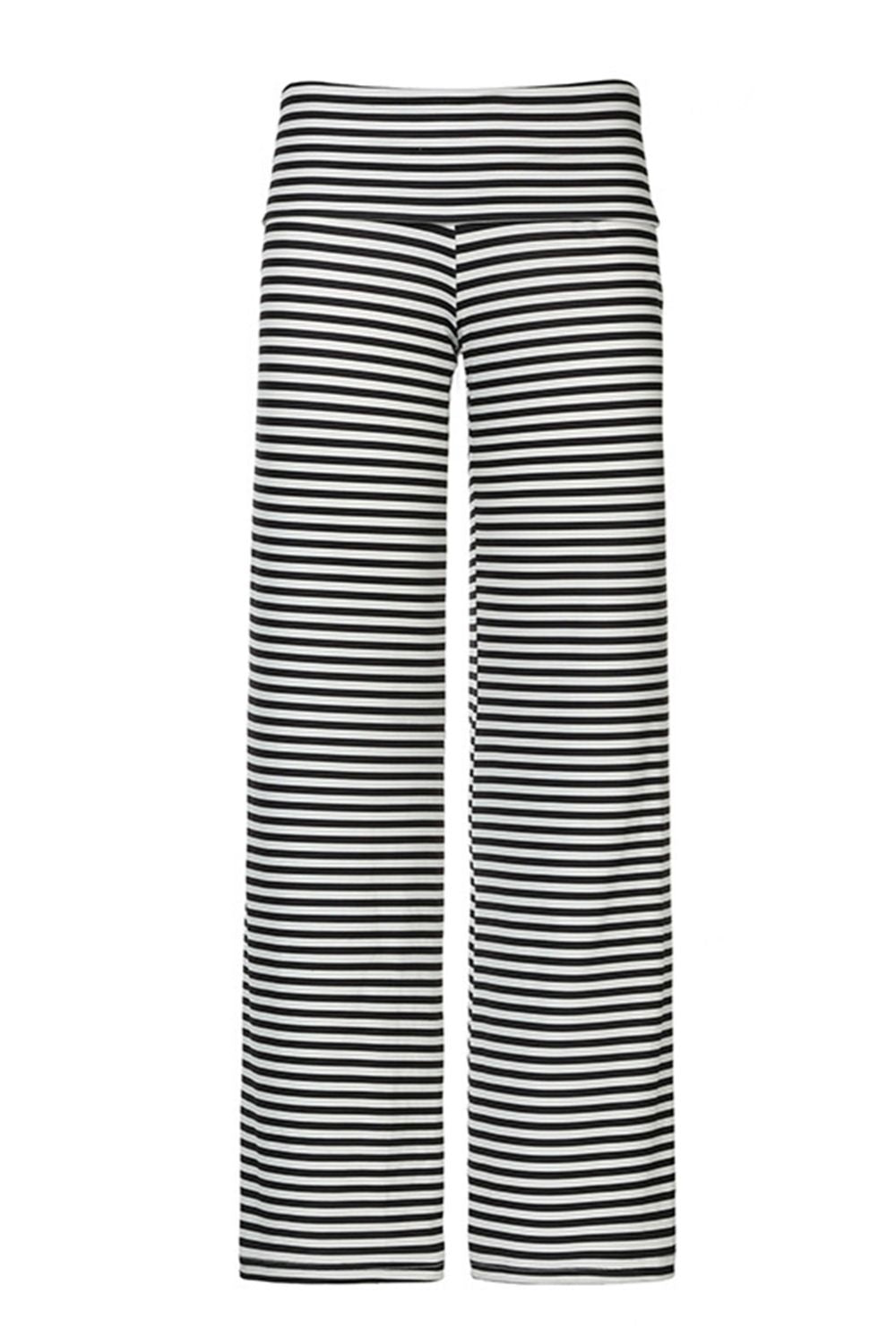 LIZAKOSHT  -  Striped Wide Leg Pants