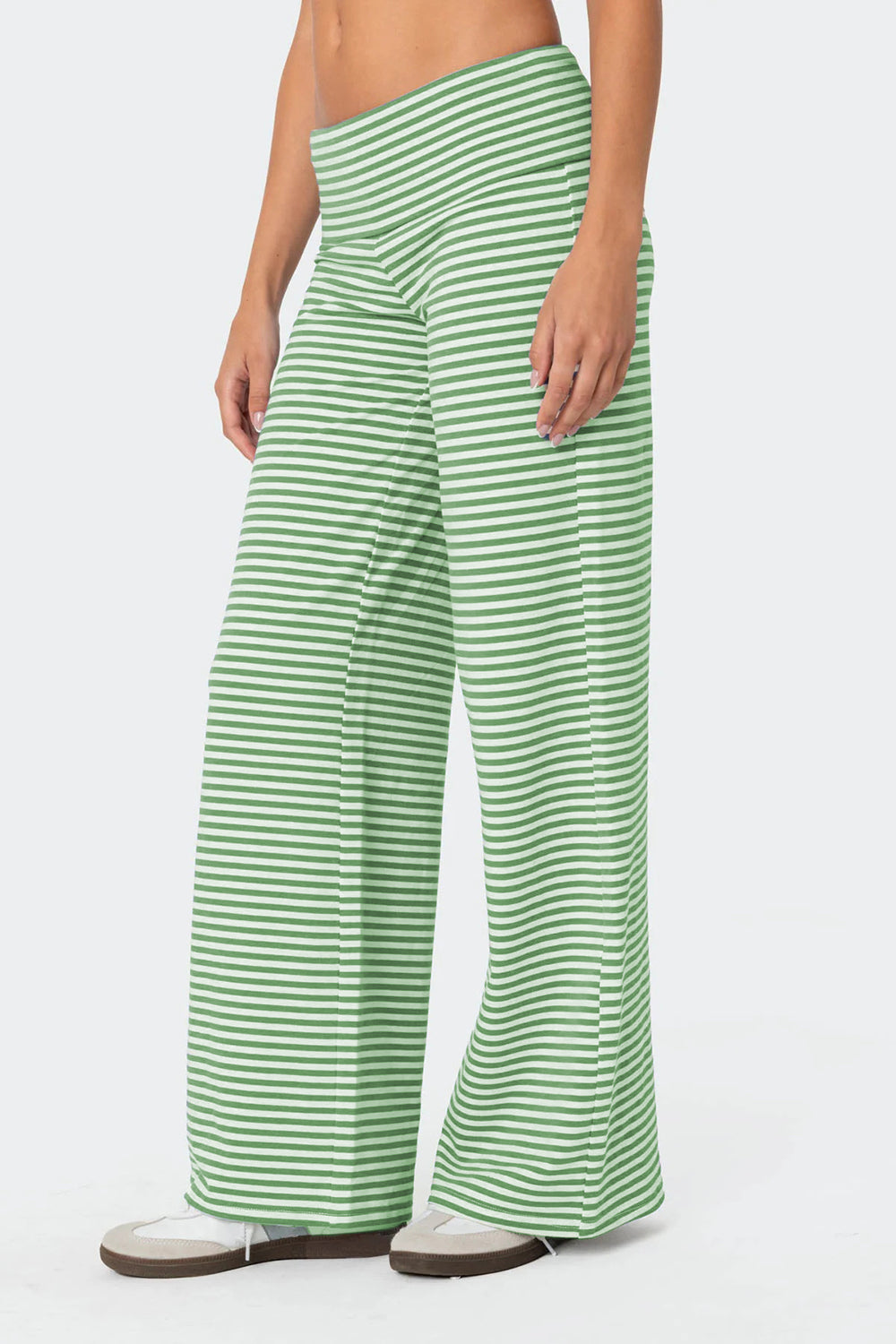 LIZAKOSHT  -  Striped Wide Leg Pants