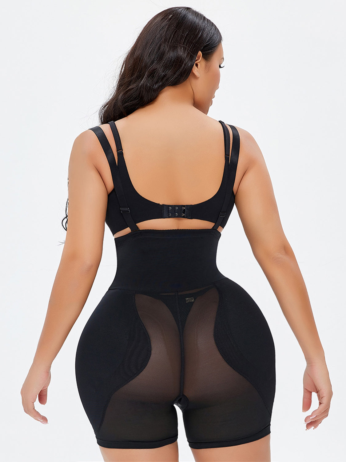 LIZAKOSHT  -  Full Size Hook-and-Eye Under-Bust Shaping Bodysuit