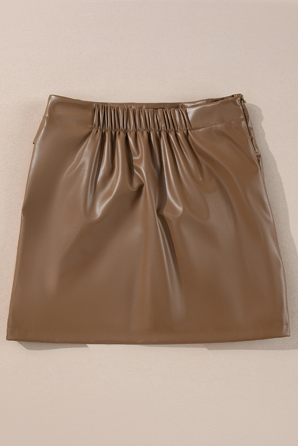 LIZAKOSHT  -  Bowknot Elastic Waist Mini Skirt