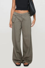 LIZAKOSHT  -  Wide Leg Jeans with Pockets