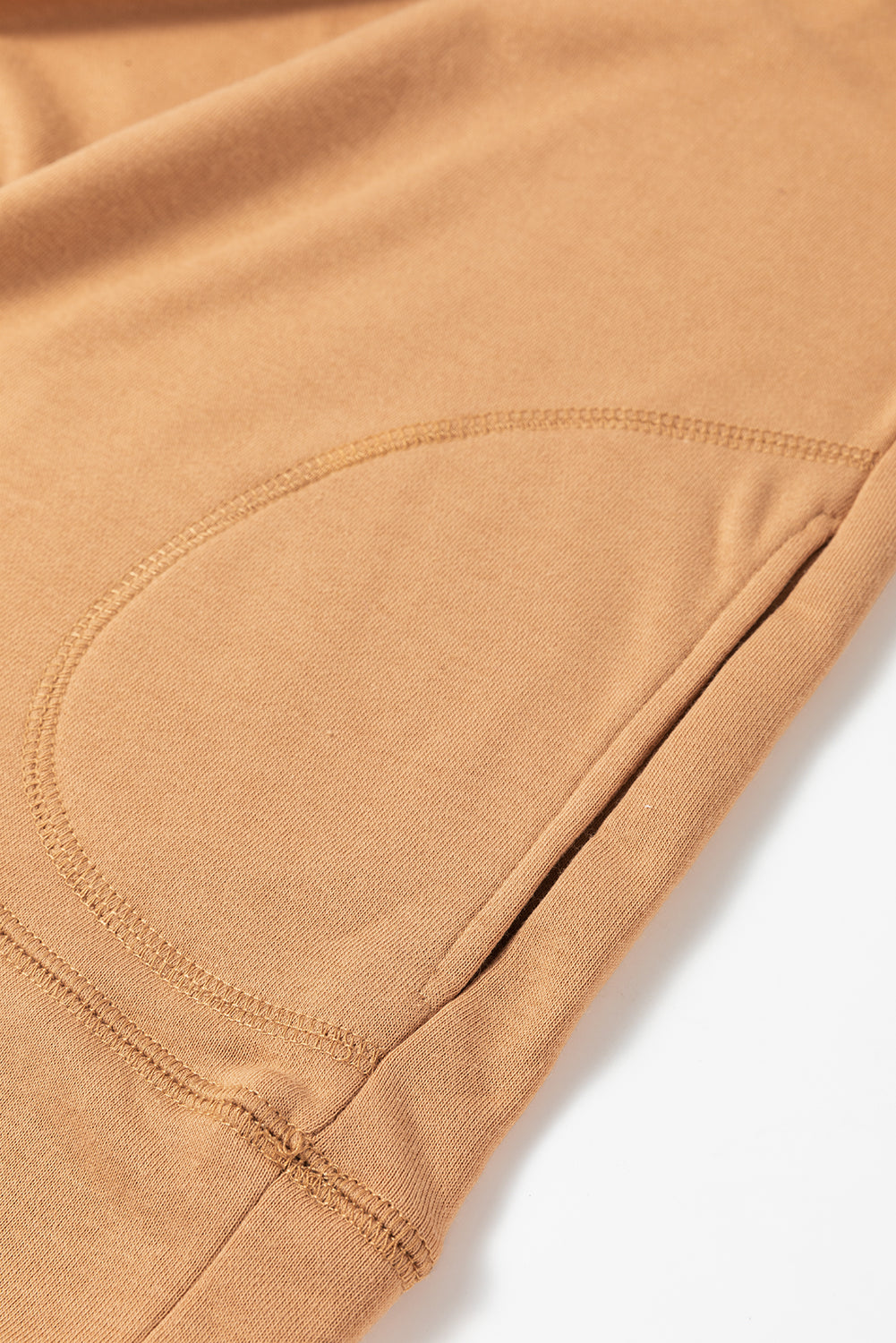 LIZAKOSHT  -  Drawstring Contrast Long Sleeve Hoodie