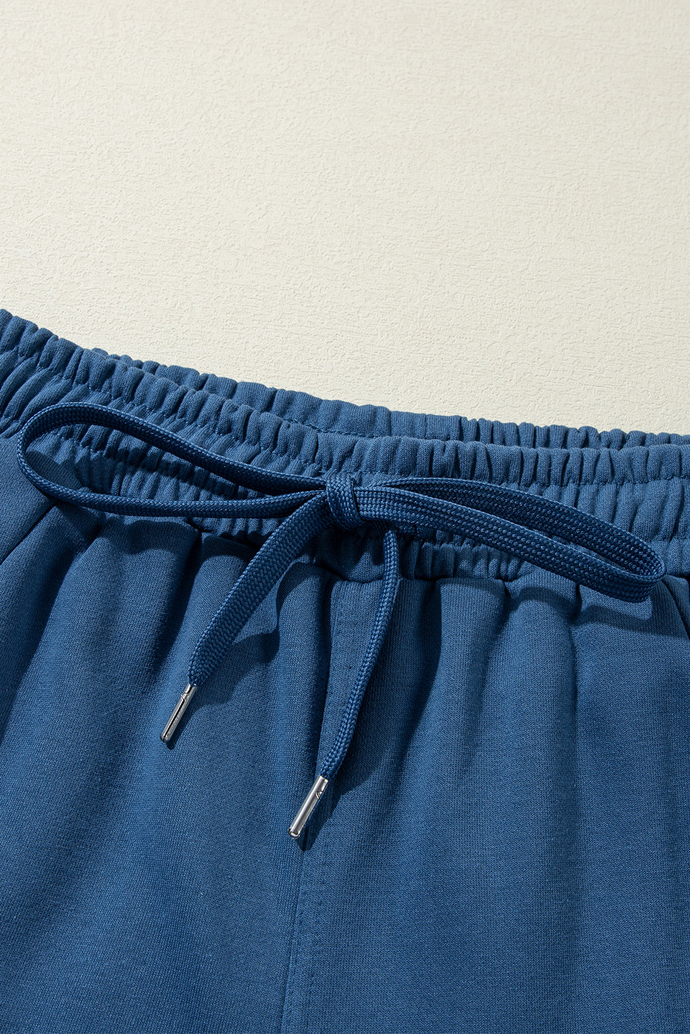 LIZAKOSHT  -  Drawstring Elastic Waist Straight Leg Pants