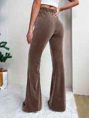 LIZAKOSHT  -  High Waist Flare Pants