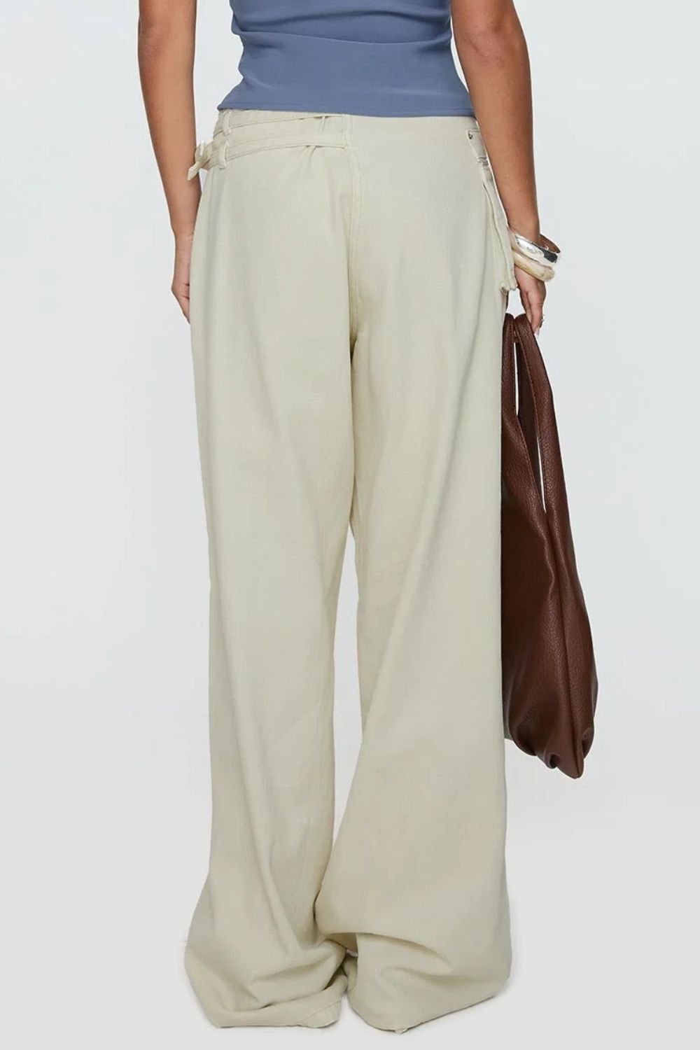 LIZAKOSHT  -  Wide Leg Jeans with Pockets