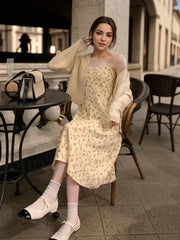 Chic Floral Print Sundress – Stunning, Elegant and Unique Floral Print Maxi Dress