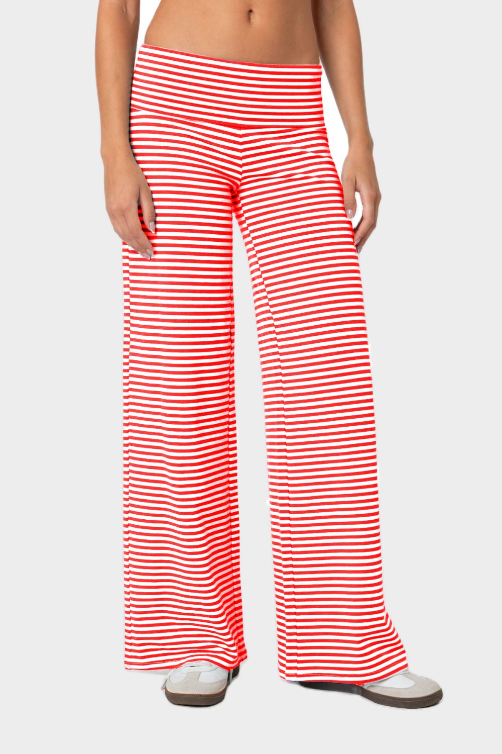 LIZAKOSHT  -  Striped Wide Leg Pants