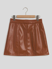LIZAKOSHT  -  Mini Skirt with Zipper