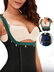 LIZAKOSHT  -  Full Size Side Zip Up Wide Strap Shapewear