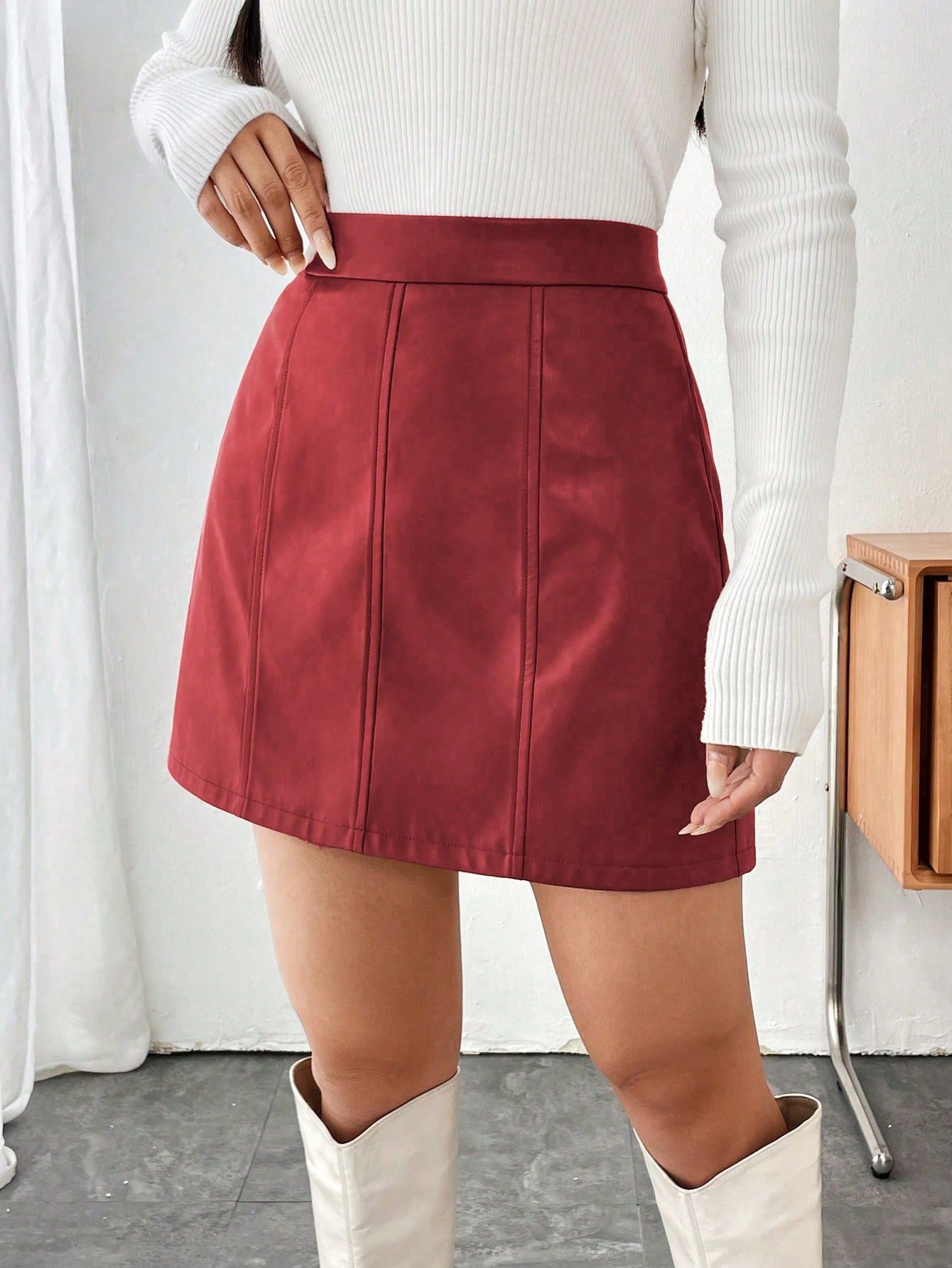 LIZAKOSHT  -  Mini Skirt with Zipper