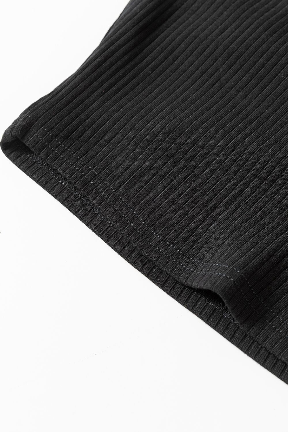 LIZAKOSHT  -  V-Neck Cami and Round Neck Long Sleeve Bodysuit Set