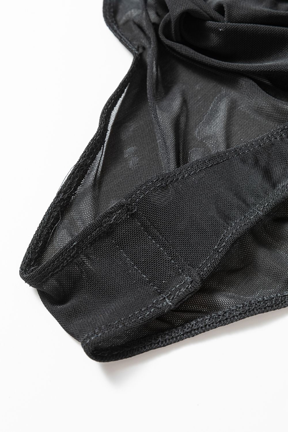 LIZAKOSHT  -  V-Neck Cami and Round Neck Long Sleeve Bodysuit Set