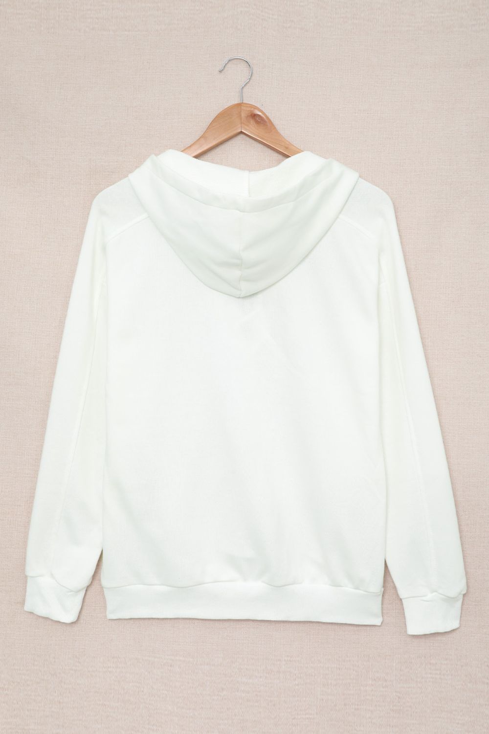 LIZAKOSHT  -  Lace Up Long Sleeve Hoodie