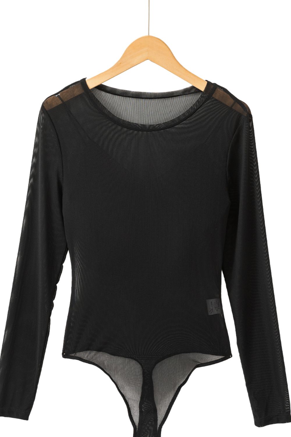 LIZAKOSHT  -  V-Neck Cami and Round Neck Long Sleeve Bodysuit Set