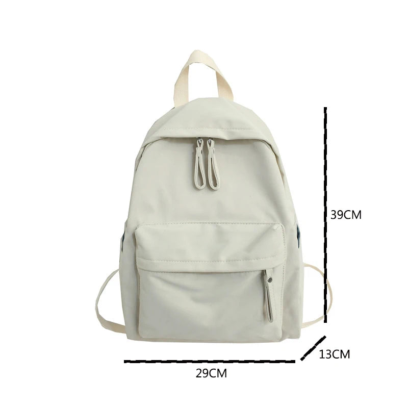 LIZAKOSHT  -  School Backpack Women Canvas Student Double Shoulder Bag Schoolbag For Teenager Girls Boy satchel Bolsa Para La Escuela