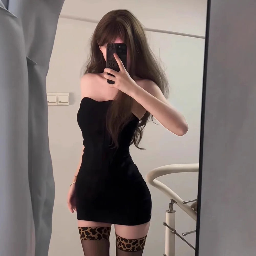 LIZAKOSHT  -  Women Half Sleeve Lace Top Sexy Sheer Pure Desire Short Waist Shaping Basic Layering Shirt Daily Party Outfit