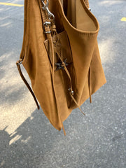 LIZAKOSHT  -  Autumn Winter Retro Tote Bags Niche Large Capacity Soft Leather Single Shoulder Commuting Underarm Bag for Women