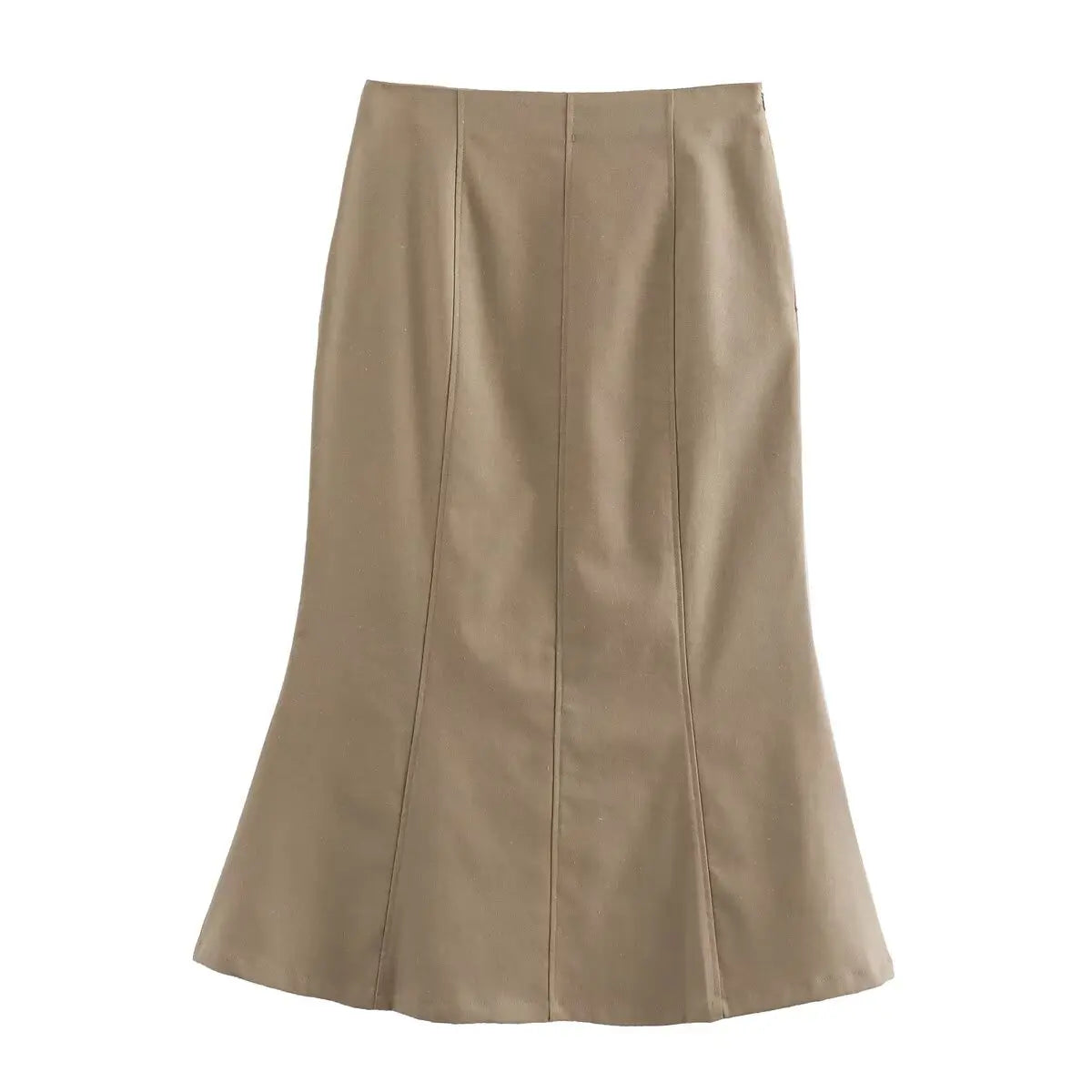 LIZAKOSHT  -  Women Skirt Suits Solid Turn-down Collar Sleeveless Single Breasted Vest Waistcoats + Female Skirt 2 Piece Suits Sets