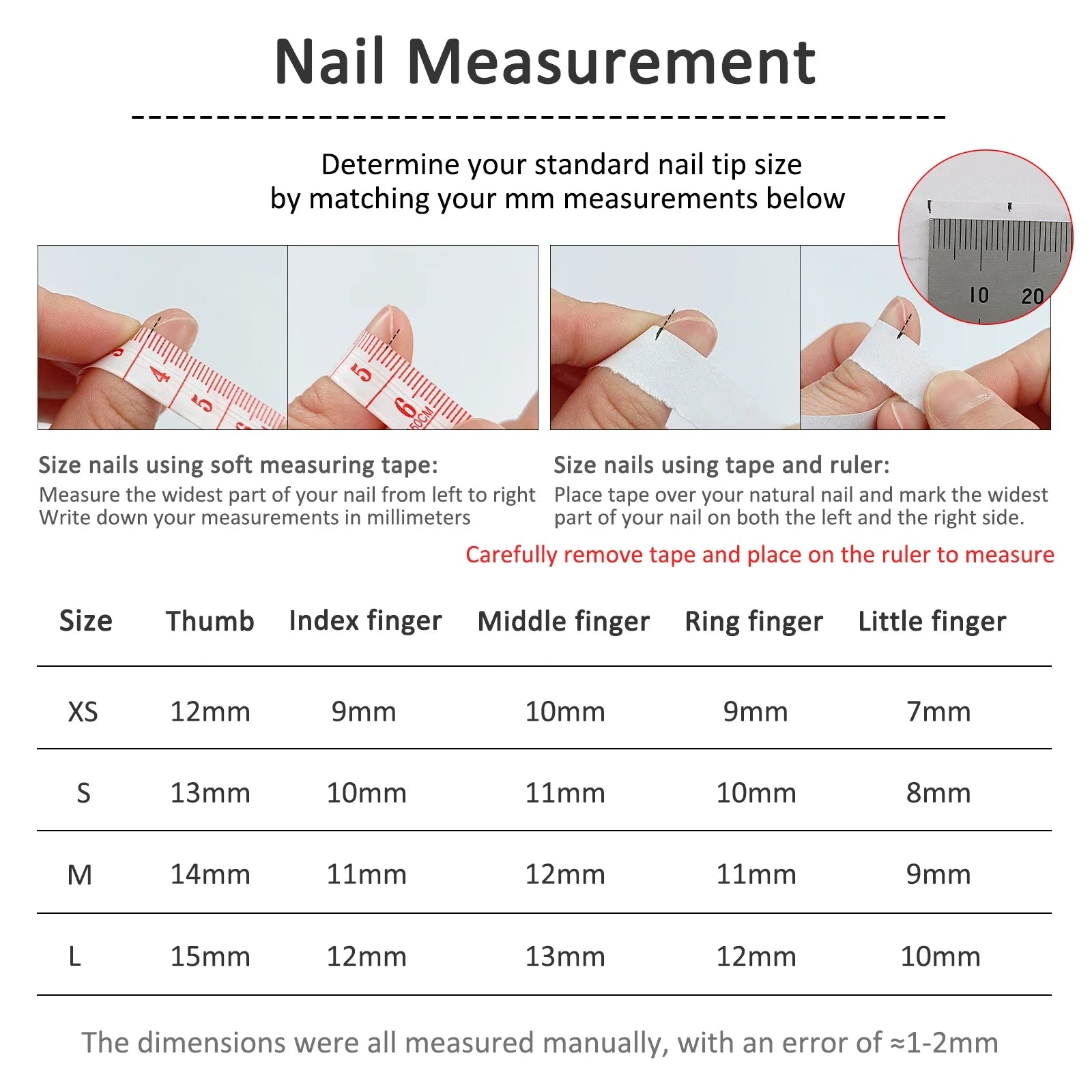 LIZAKOSHT  -  10pcs Handmade Anime Fake Press On Nails Professional Full Cover Japanese Decorated Manicuree With Bow Tie Wearable Nail Art Tip