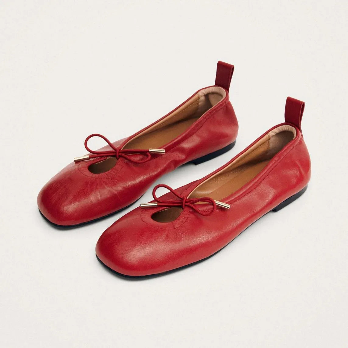 LIZAKOSHT  -  Designer Spring Women Ballet Flats Casual Shallow Butterfly-knot Shoes Soft Sole Women's Elegant Leather Dress Shoes