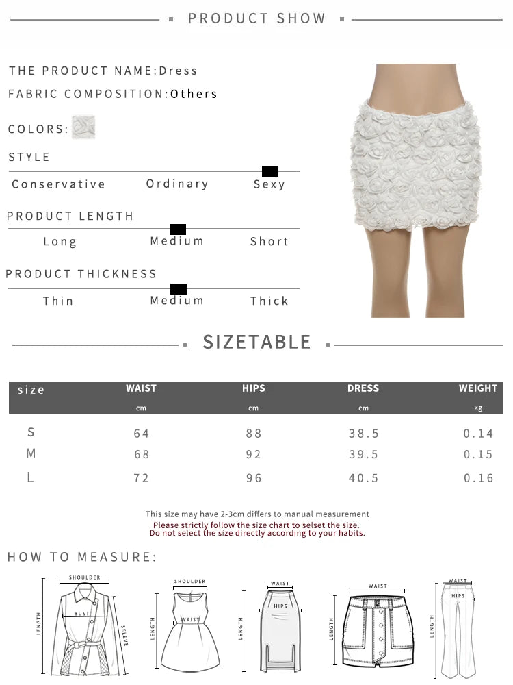 LIZAKOSHT  -  Flower Folds Decorated 2 Piece Set Women o-Neck Mesh Patchwork Full Sleeve Skinny Bodysuits+Mini Skirts Matching Suits
