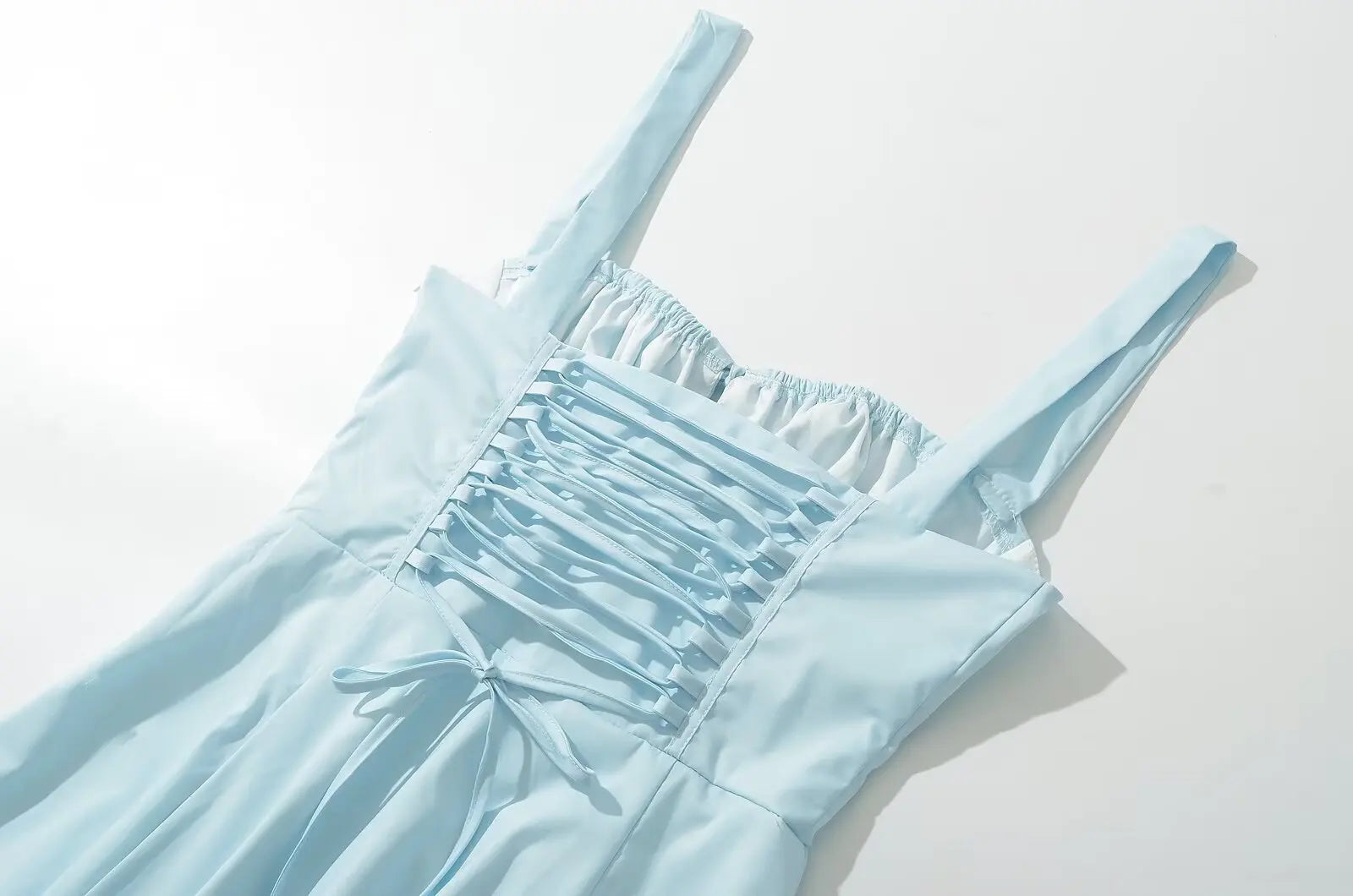 LIZAKOSHT  -  New European and American Women's Suspenders with Slit Dresses in Summer