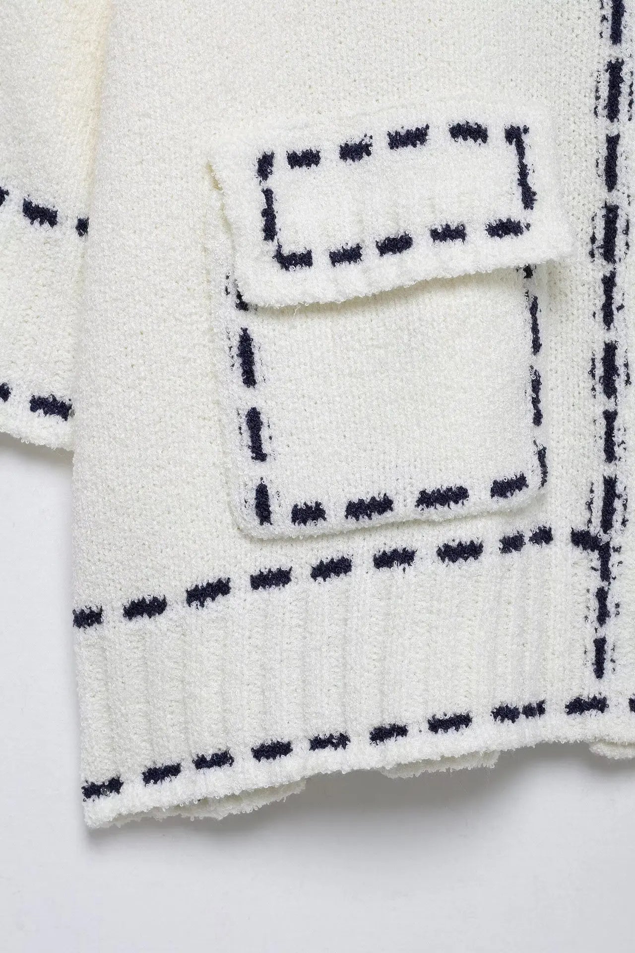 LIZAKOSHT  -  Elegant Knitted Cardigan Coat Women Fashion Single-Breasted Pockets Short Sleeve Crop Sweater 2025 New Summer Casual Slim Tops