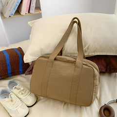 LIZAKOSHT  -  New Cute Shoulder Bag for Girls Simple Design Student Handle Bag  Bag for Textured Casual and Simple DesignTravel Daily Commute